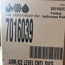 Sub-Zero 7016039 ICEMAKER CONTROL ARM SVCE