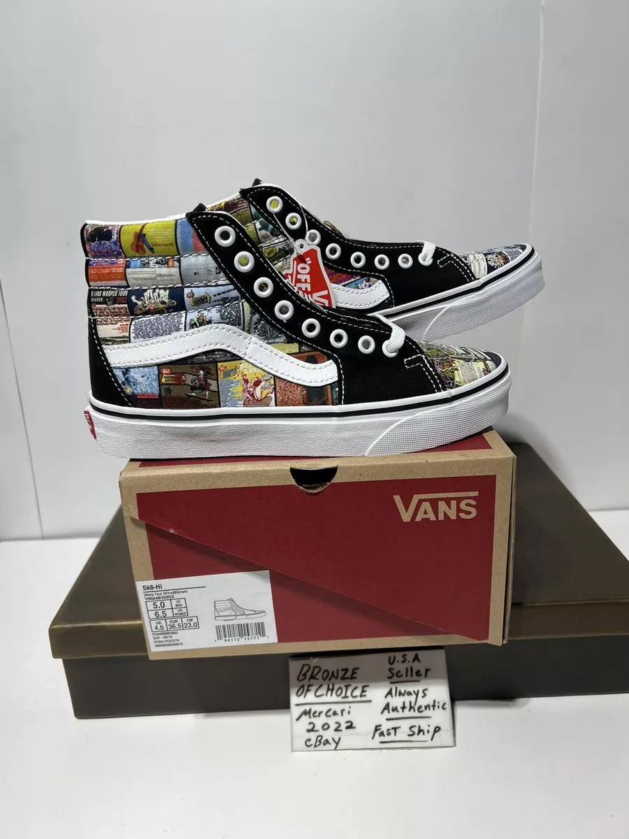 Vans sk8 hi warped tour 25th sales anniversary skate shoe