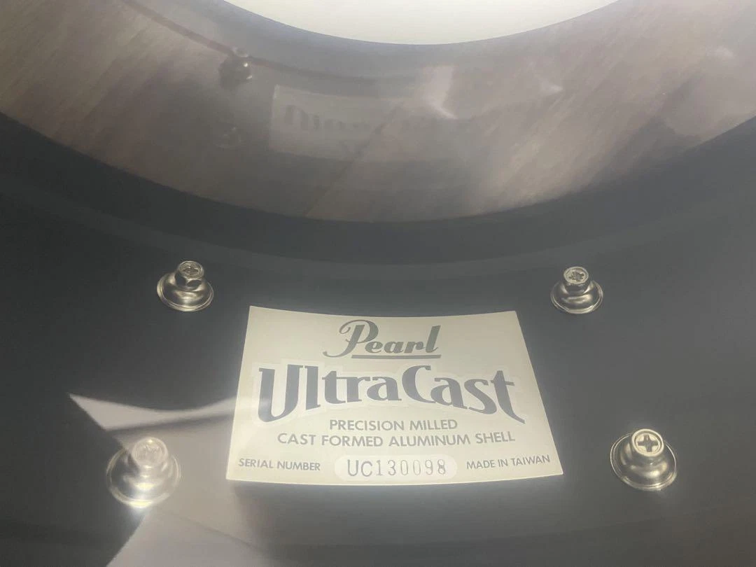 Pearl Uca1450/B Ultra Cast 14X5 Snare Drum Aluminum Shell Percussion Instrument