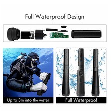 Underwater Metal Detector Three Modes IP68 Fully Waterproof Pinpointer With
