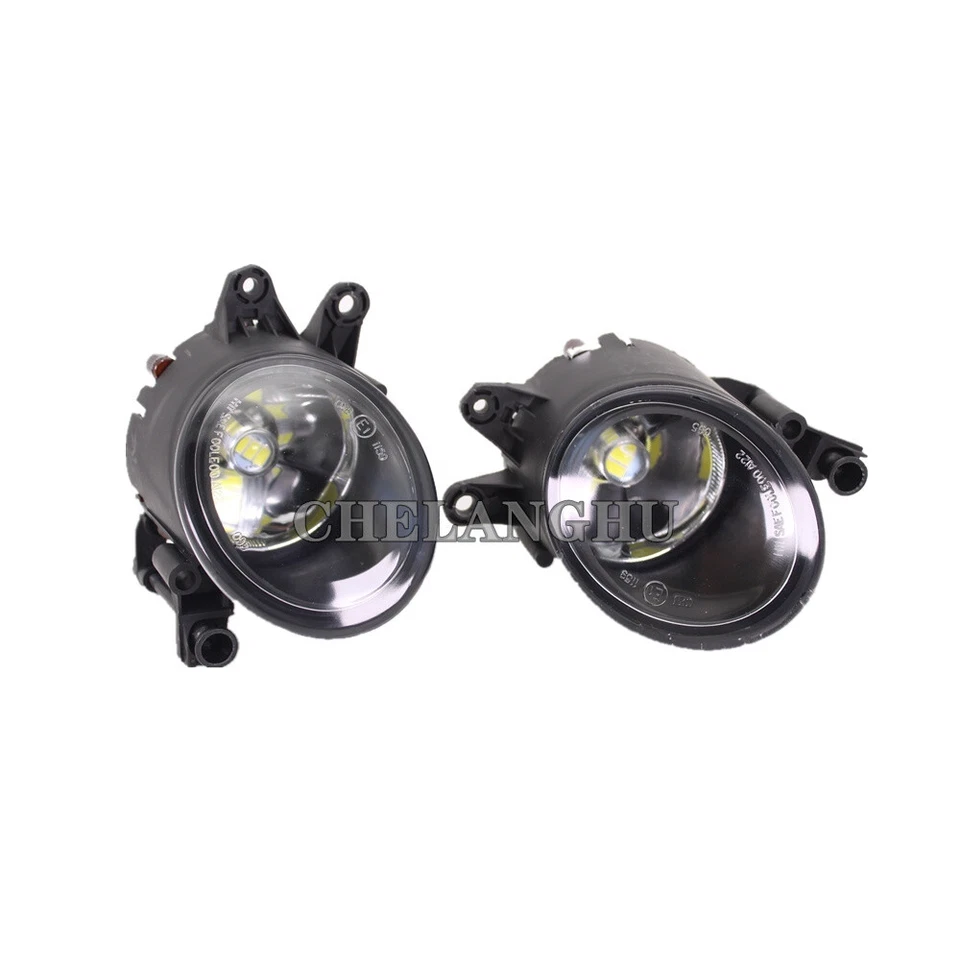 2pcs Fog Light Lamp LED Bulb For Audi A4 B6 2001 2002 2003 2004 2005 RS4 - Imagem 4 de 4