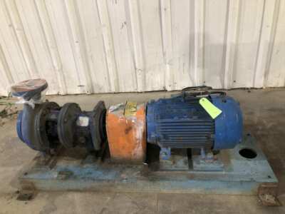 Sterling 8196-M DI Peerless Split-Case Centrifugal Pump 20HP 300GPM ; 8'' imp 3PH