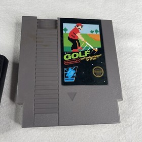 Golf (Nintendo Entertainment System, 1985) Video Game Vintage NES Untested