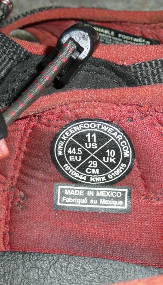 Sandali da trekking Keen Newport H2 da uomo marroni impermeabili US 11 EU 44 5 1010944