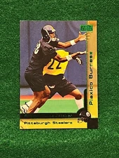 PLAXICO BURRESS - 2000 SkyBox #218 - GREEN - Pittsburgh Steelers  -  Rookie Card