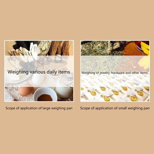 Digital Food Kitchen Scale 10kg Weight Scale Stainless Steel Dual Platforms - Picture 3 of 6