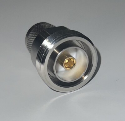 7/16 DIN Female to N Male RF Adapter Heavy Duty USA Fast Shipping