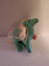  G1 My Little Pony Dance N Prance Player True Pink Hair Tail Spins Mlp (C4D)