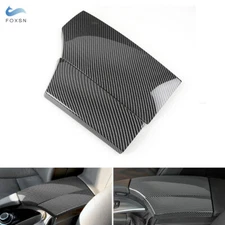 ABS Carbon Fiber Center Console Armrest Box Cover For BMW 5 Series E60 2004-2010