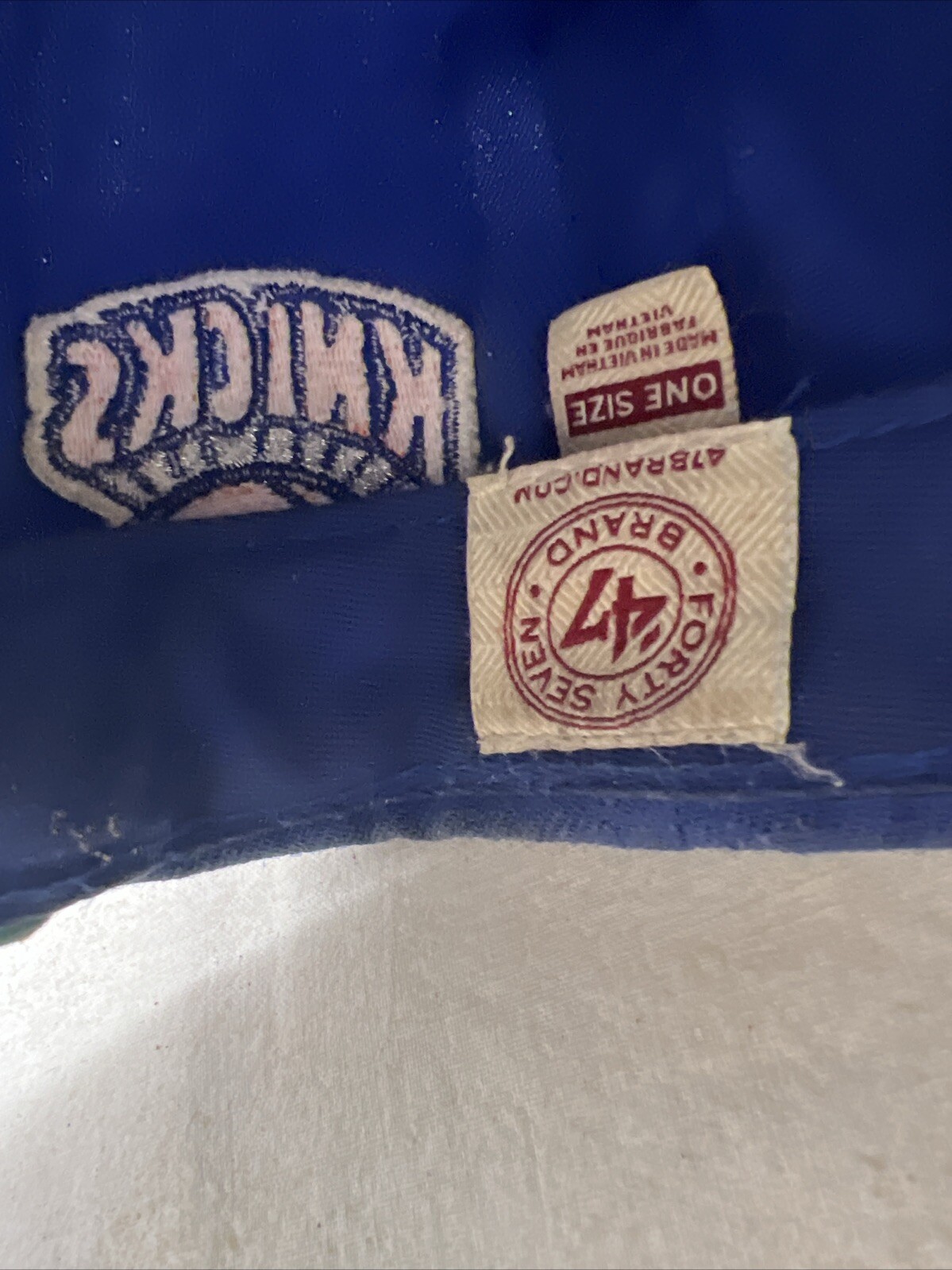 trucker hat baseball Cap Vintage Patch Snapback N… - image 11