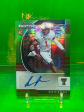 #72/125 2020 RC AUTO Jordyn Brooks NEON GREEN Prizm DP LB Dolphins Seahawks TT
