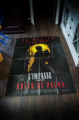 CARLITO'S WAY (1993) - 2001 Reprint - French Movie Poster – Large Fold