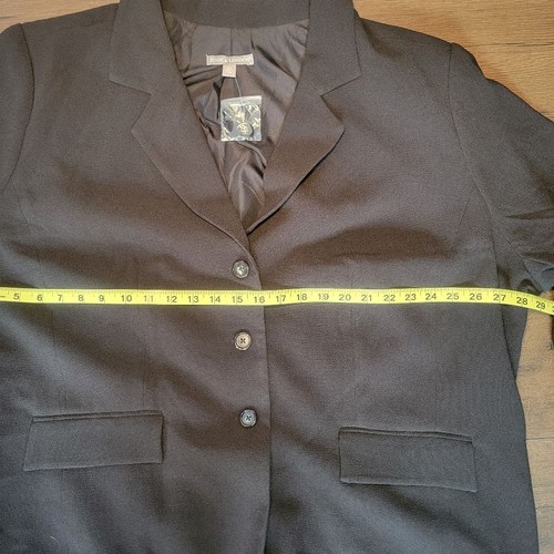 NWT Jessica London Blazer Jacket Women's Plus Size 30W 3 Button Closure - Picture 7 of 10