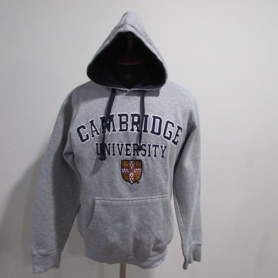 Cambridge Univeristy Vintage Herren Hoodies Grau Brustumfang 40/42 Größe M Sku Y05623