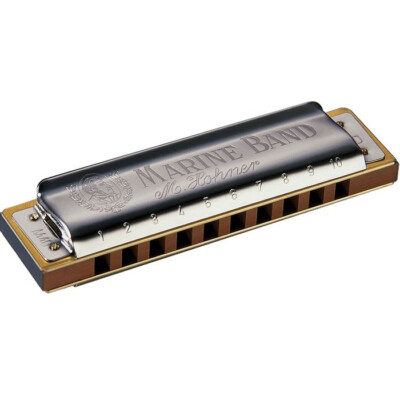 Hohner Marine Band Harmonica Diatonic 1896BX Blues Rock Pop Harp KEY OF A