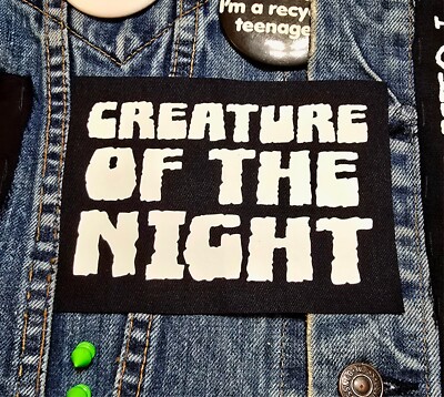 Creature of the Night Patch RHPS Rocky Horror Picture Show