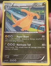 HD GALAXY SWIRL 🌀 DRAGONITE 5/20 BW DRAGON VAULT PROMO COSMOS HOLO BLEED ERROR on eBay
