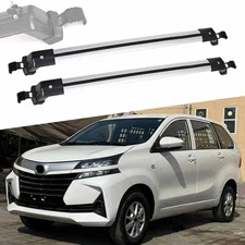 For Toyota	Avanza 4-Door Car Roof Rack Cross Bar Aluminum Cargo Luggage Carrier