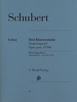 Schubert, Franz - 3 KlavierstüCke (Impromptus) Op. Post. D 946 Franz Schube