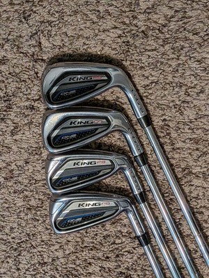 Cobra King F9 One Length Iron Set 6-9 iron, with Cobra connect grips regular RH