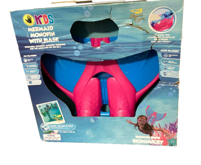 Body Glove Kids' Mermaid Foldable Single Fin, Fin only New