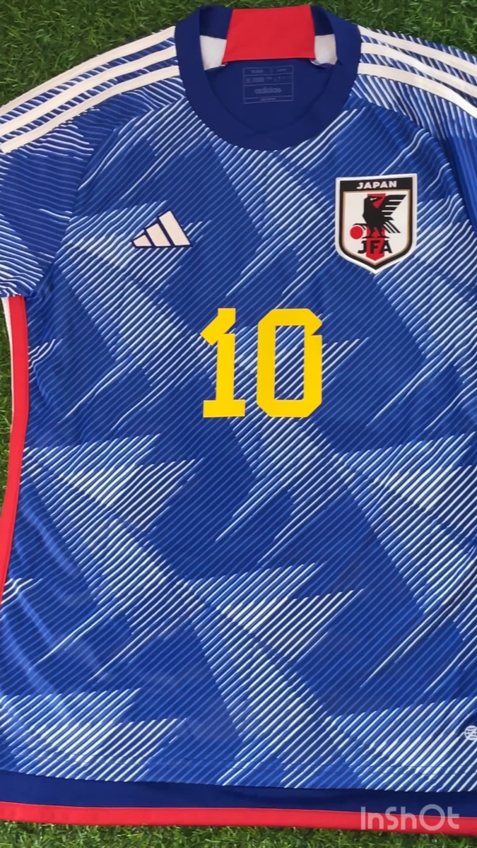 Japan 2022 Official Jersey Shirt Kit – JPN XL - Takumi Minamino