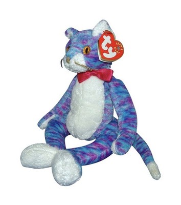 Ty Beanie Baby Kooky the Cat DOB October 24, 2000 With Tags