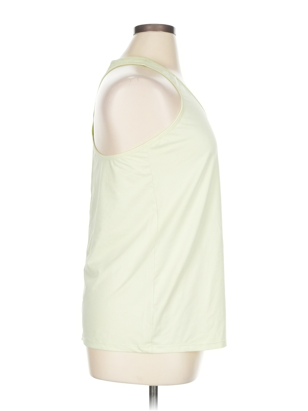 Reebok Women Green Sleeveless T-Shirt XL thumbnail 3