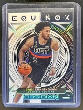 2022-23 Panini Obsidian Cade Cunningham Equinox #/99 Pistons