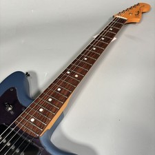 Fender HYBRII Jazzmaster E-Gitarre Satin Metallic Finish