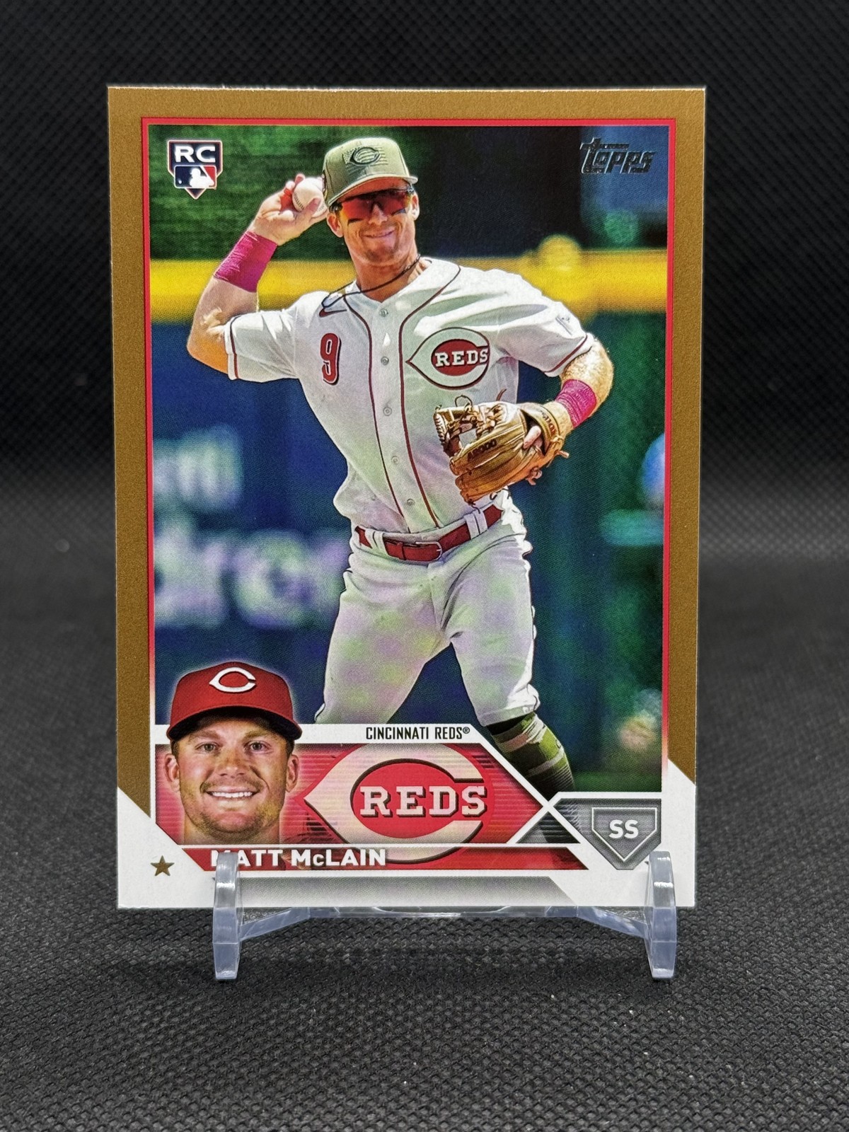 2023 Topps Update Series - Matt McLain #US199 Gold /2023 (RC)