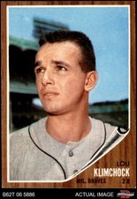 1962 Topps #259 Lou Klimchock Braves 8 - NM/MT