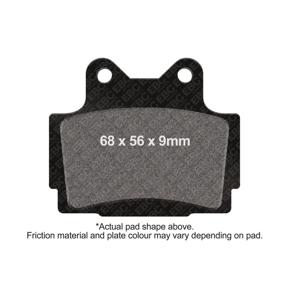 EBC Motorcycle Brake Pads DMX Rear Left Yamaha TZR 250 1KT Japan 1987