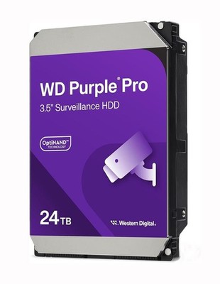   Western Digital WD241PURP 24TB WD Purple Pro CMR 7200RPM 512MB Cache SATA III