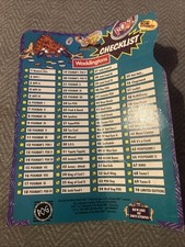 Waddingtons Pog Checklist 1995 Vintage Toys  Cardboard pogs  