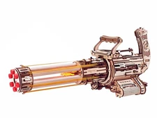 3D Wooden Puzzles for Adults,Rotating-Barrel Machine,412 Piece 3D Puzzles,Gif...