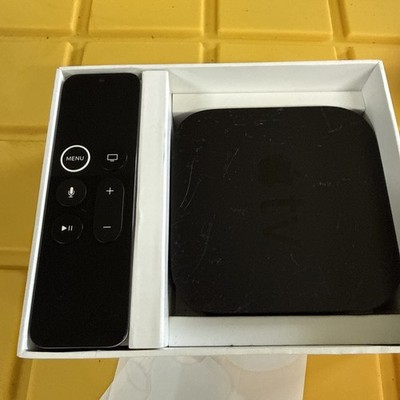 Apple TV 32GB 4K HD Media Streamer - Black (MQD22LL/A)
