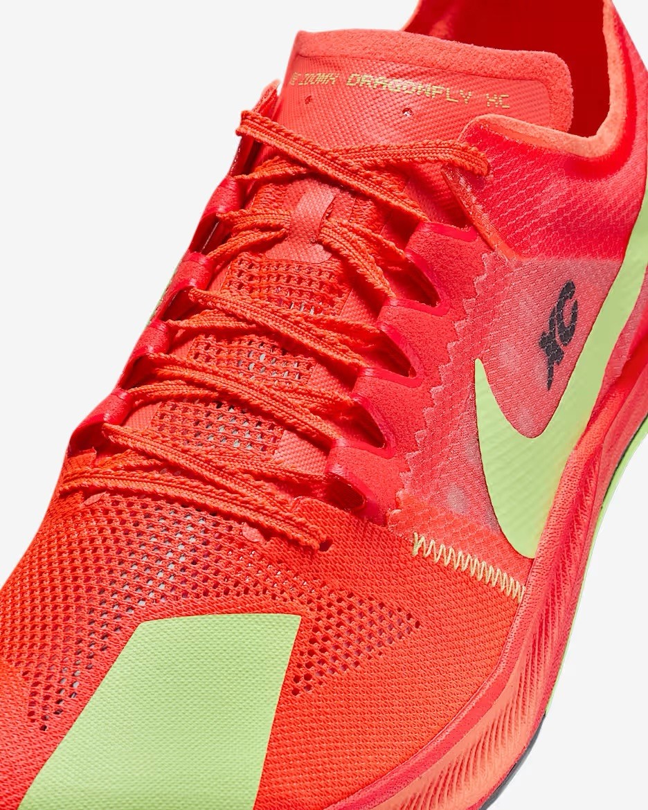 Nike Dragonfly XC Cross Country Track Spikes Hyper Orange Sz 10