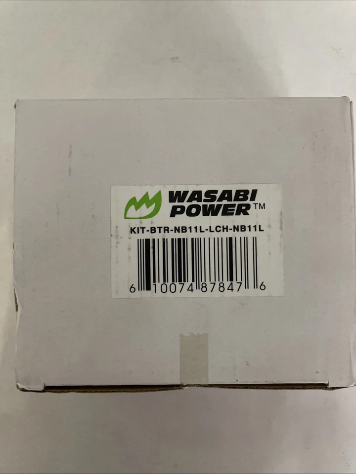 Batería Wasabi Power (paquete de 2) y cargador para Canon NB-11L, NB-11LH Foto 3 de 3