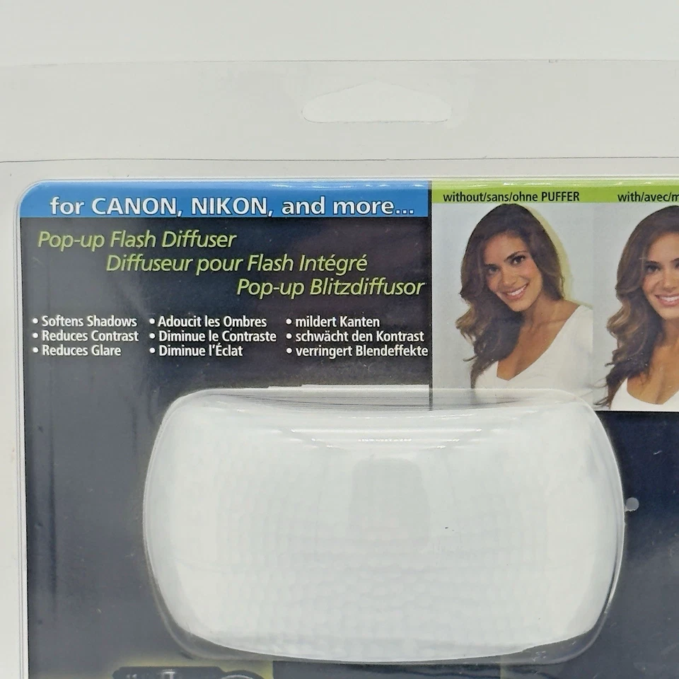 Gary Fong The Puffer On Camera Cold Shoe Diffuser for Canon, Nikon - NIP - Image 2 of 4