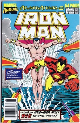 IRON MAN ANNUAL # 10 US Comic 1989