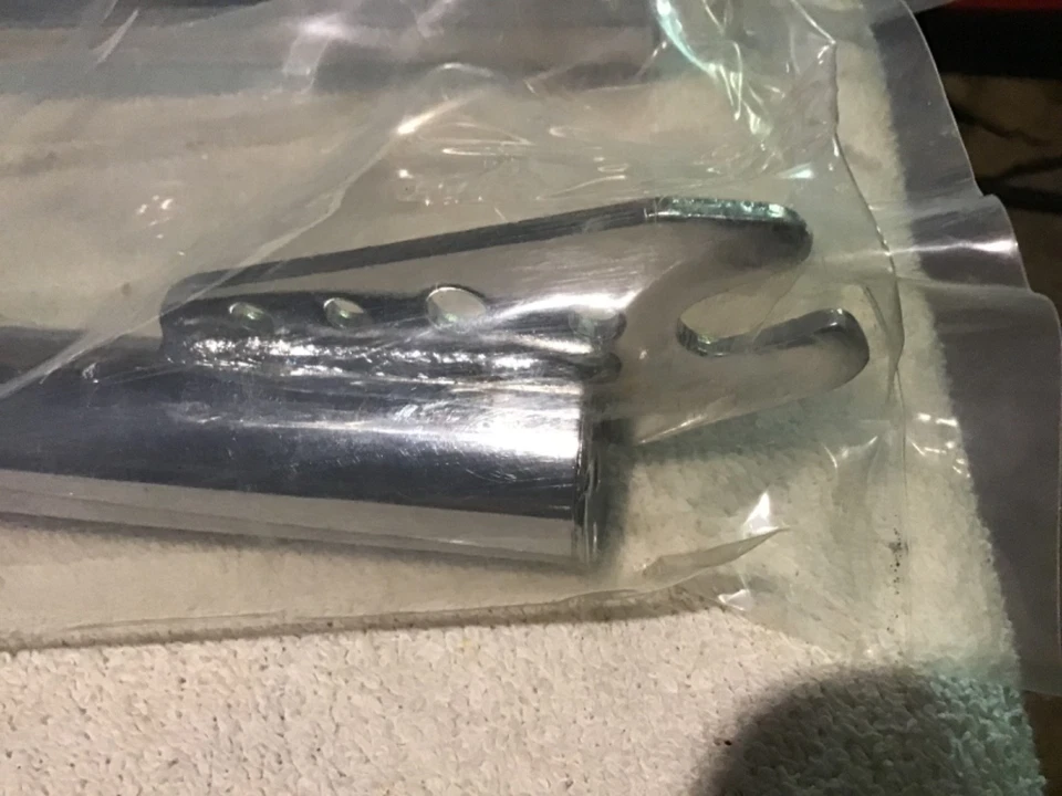 NOS  16” MX Chrome Steel Bicycle Fork – 1” Threaded Steerer, Caliper Brake Mount - Image 4 of 4