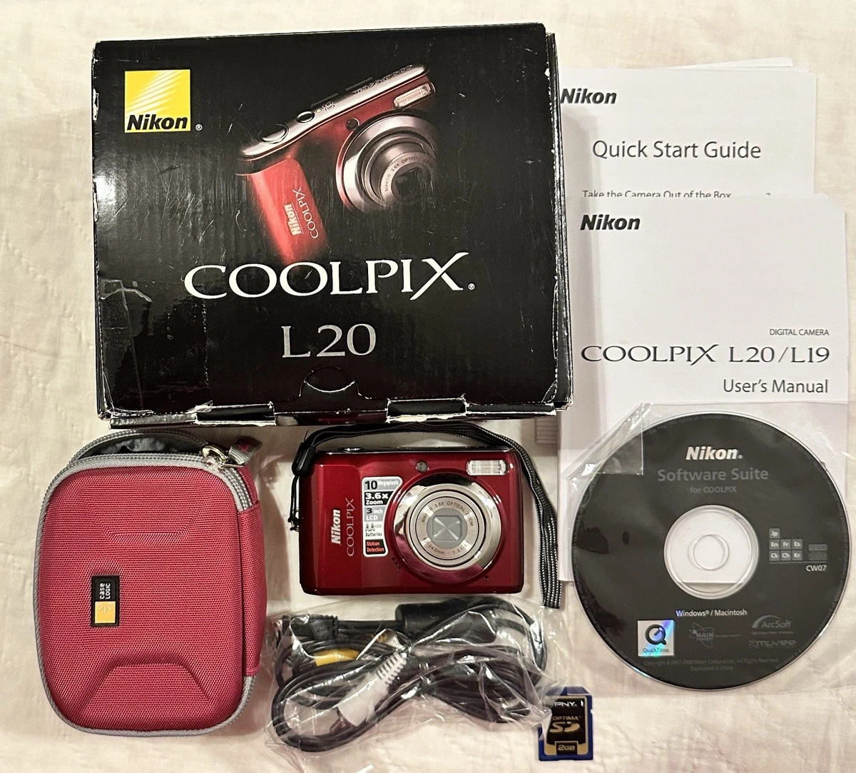 Nikon COOLPIX Nikon Coolpix L20 Digital Cameras for sale | eBay