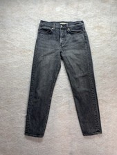 Levis Womens size 27 charcoal wash wedgie skinny leg denim jeans