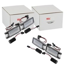 2x NTY LED KENNZEICHENLEUCHTE passend für VOLVO S60 S80 V70 XC70 | ELP-VV-004