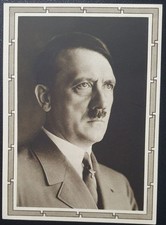 50th Birthday Adolf Hitler Propaganda World War Nazi Occupation Mint Card 1939