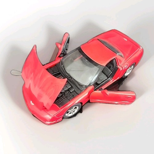 1:18 Scale Hot Wheels Candy Red C5 Corvette