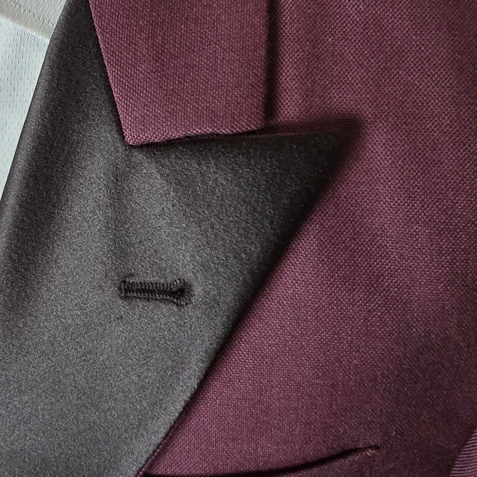 Emporio Armani Peak Lapel Tuxedo 56it 40x30 Giorgio Armani 46r G Line - image 4 of 4