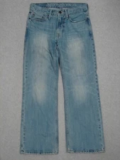 PB07439 **AMERICAN EAGLE** LOW RISE BOOT CUT JEANS 26x28 (msr 28"x27.5")