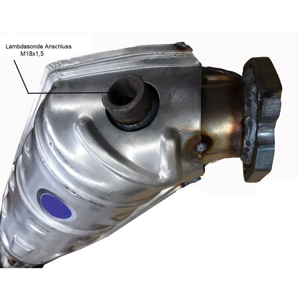 CATALIZZATORE SPORTIVO RENNKAT 200 celle VW PASSAT 3B3 3B6 3BG 1.6 1.8 T 2.0+VARIANTE - Immagine 3 di 4